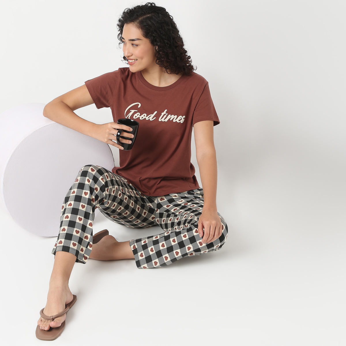 Knitted Loungewear T-shirt