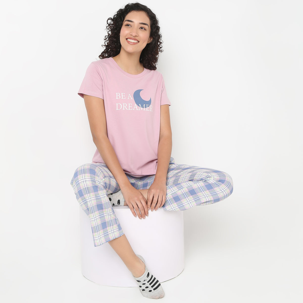 Knitted Loungewear T-shirt