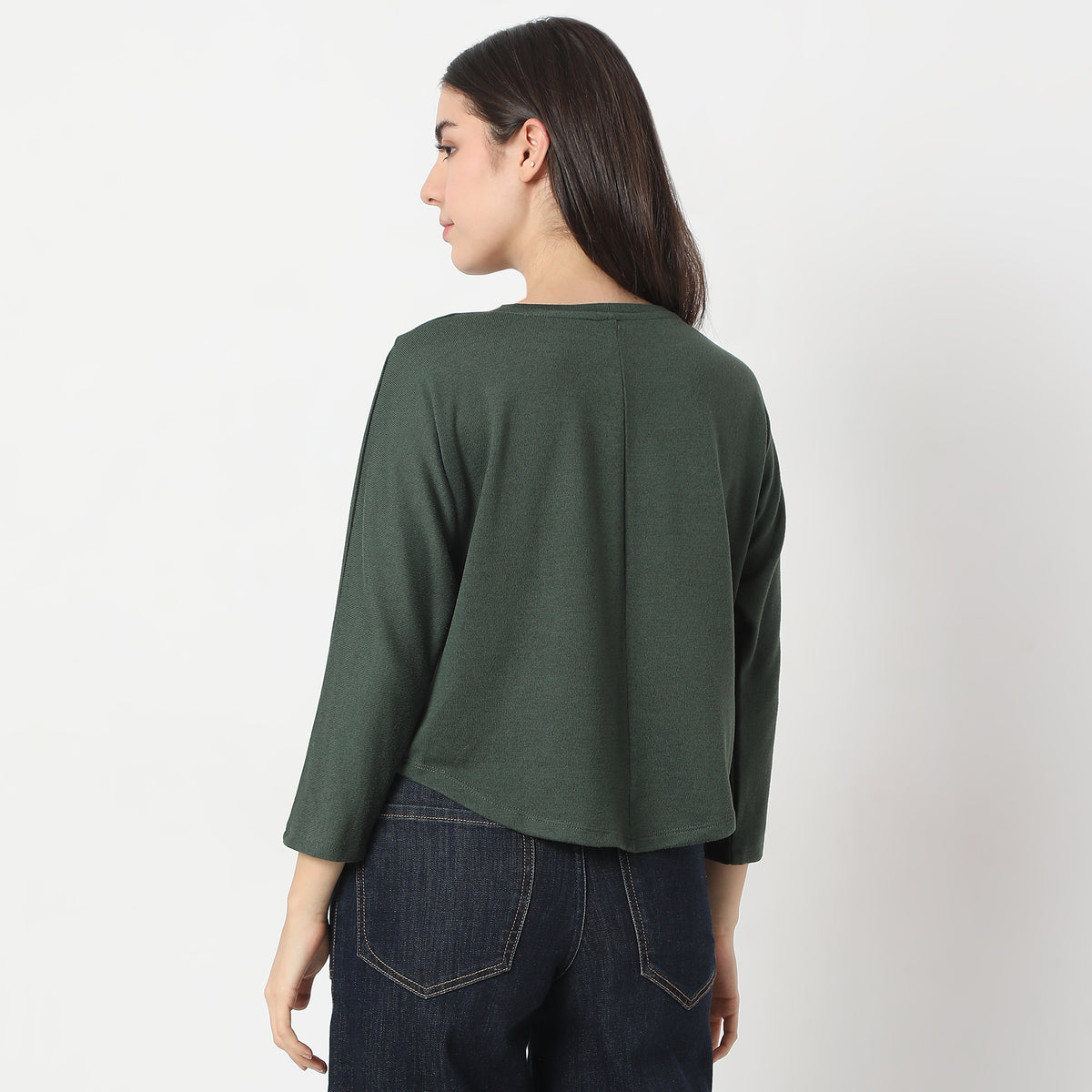 Regular Fit Solid Top