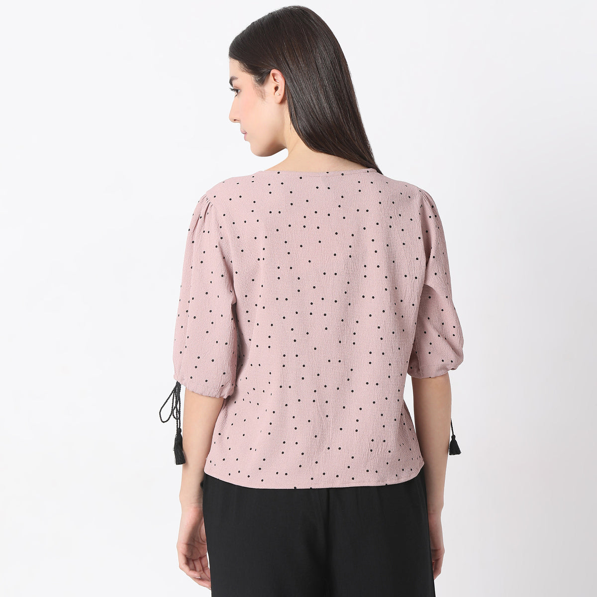 Regular Fit Printed Top