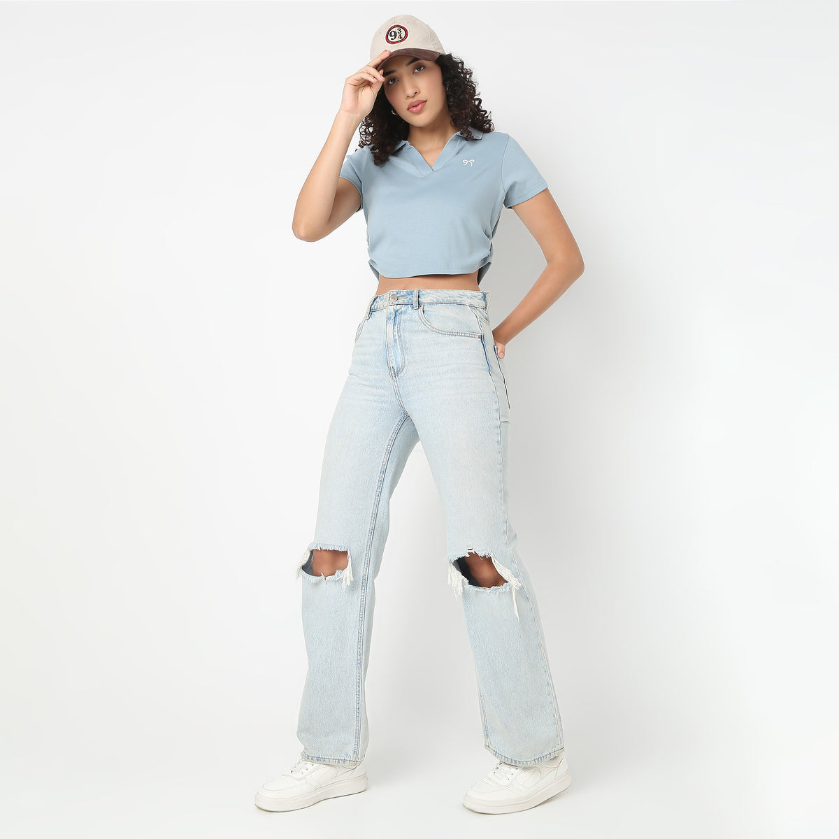 Slim Fit Solid Short Length T-Shirt