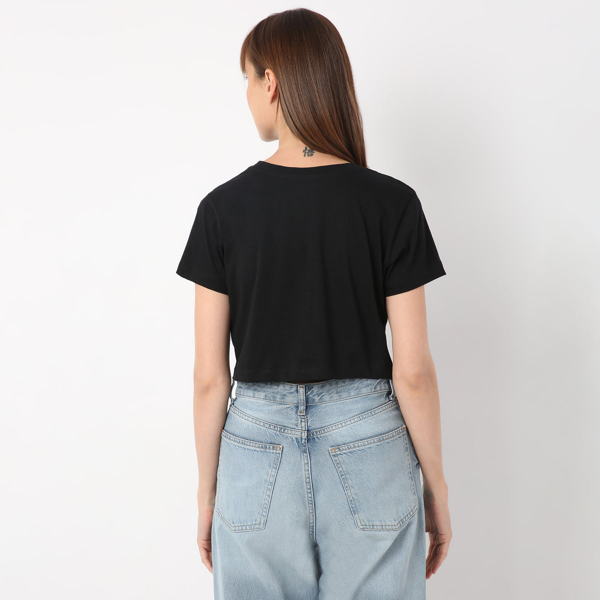 Regular Fit Graphic Round Neck T-Shirt