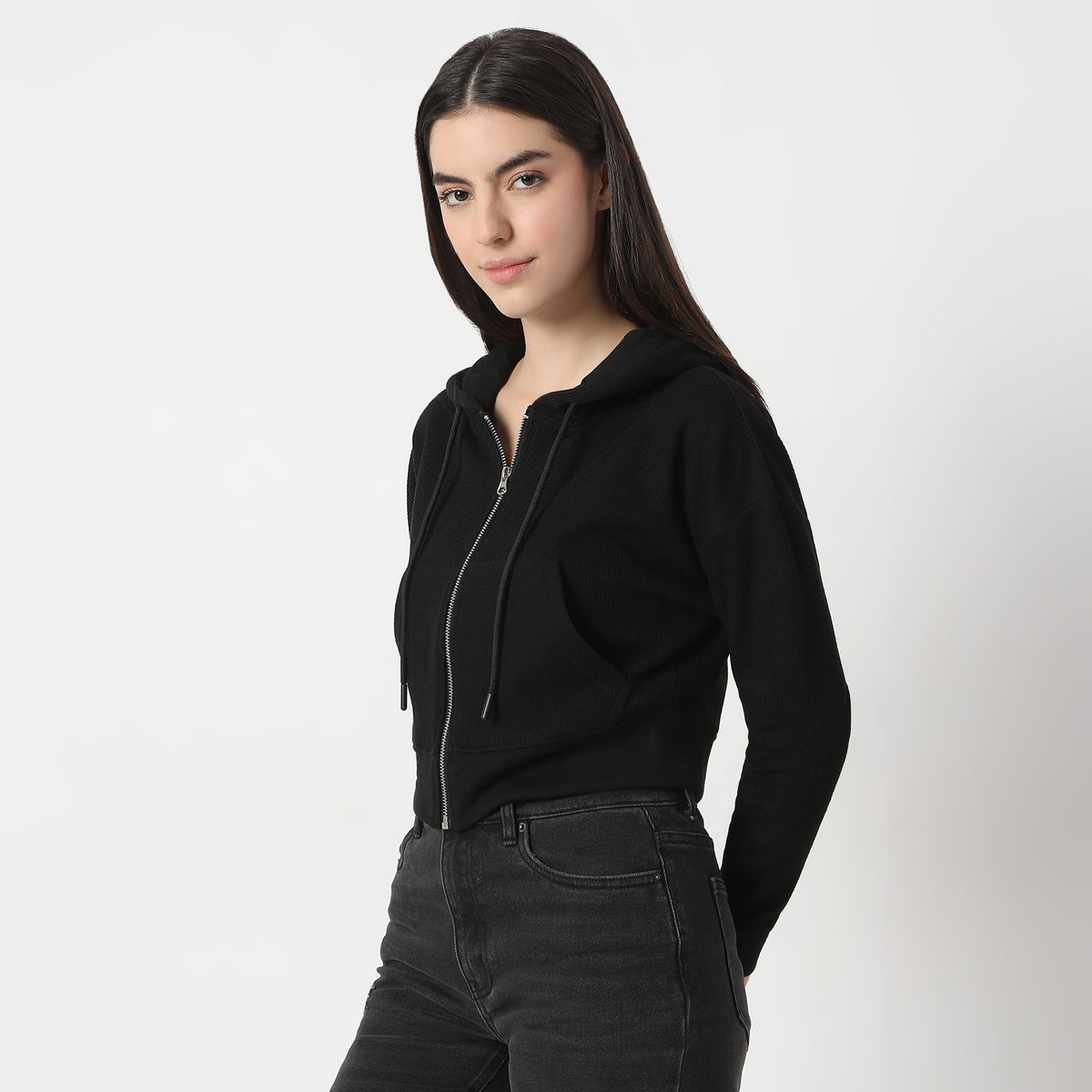 Comfort Fit Solid Sweatshirt