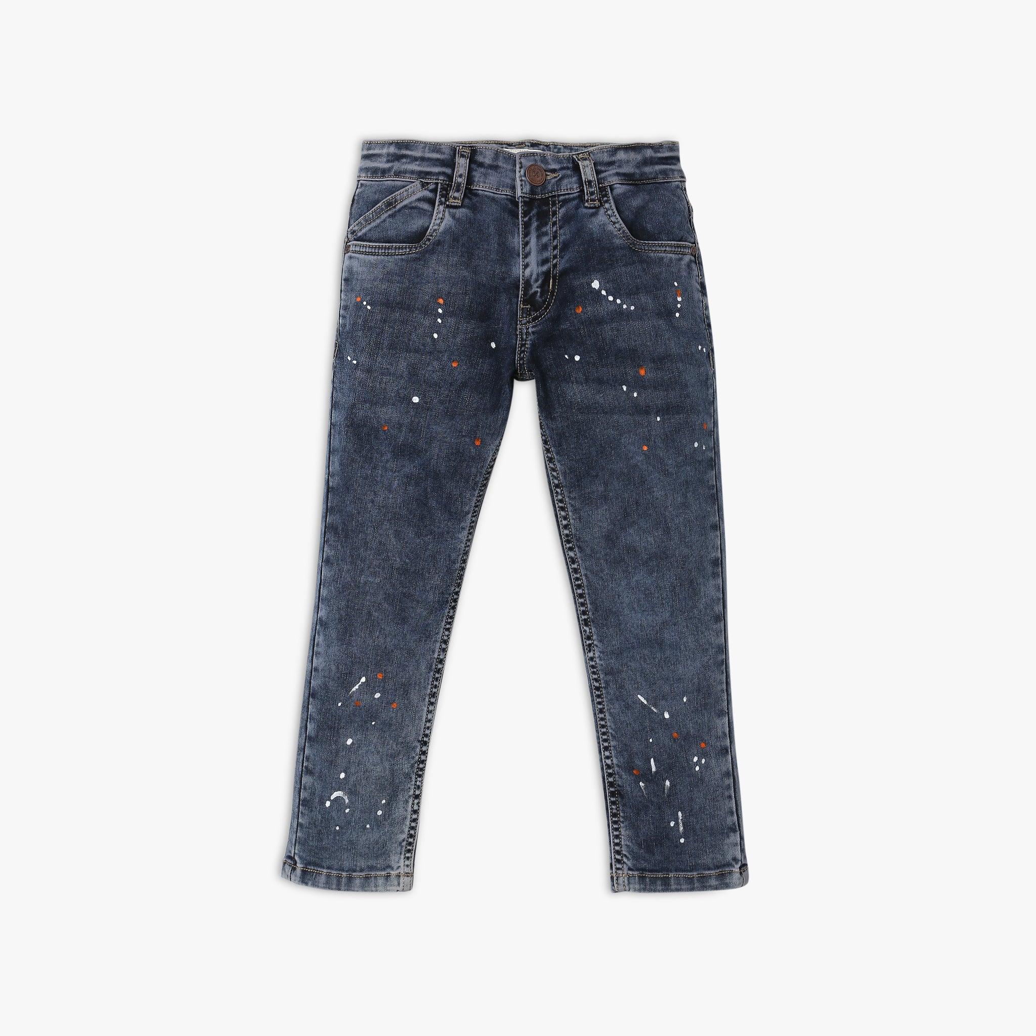 Boys paint splatter on sale jeans