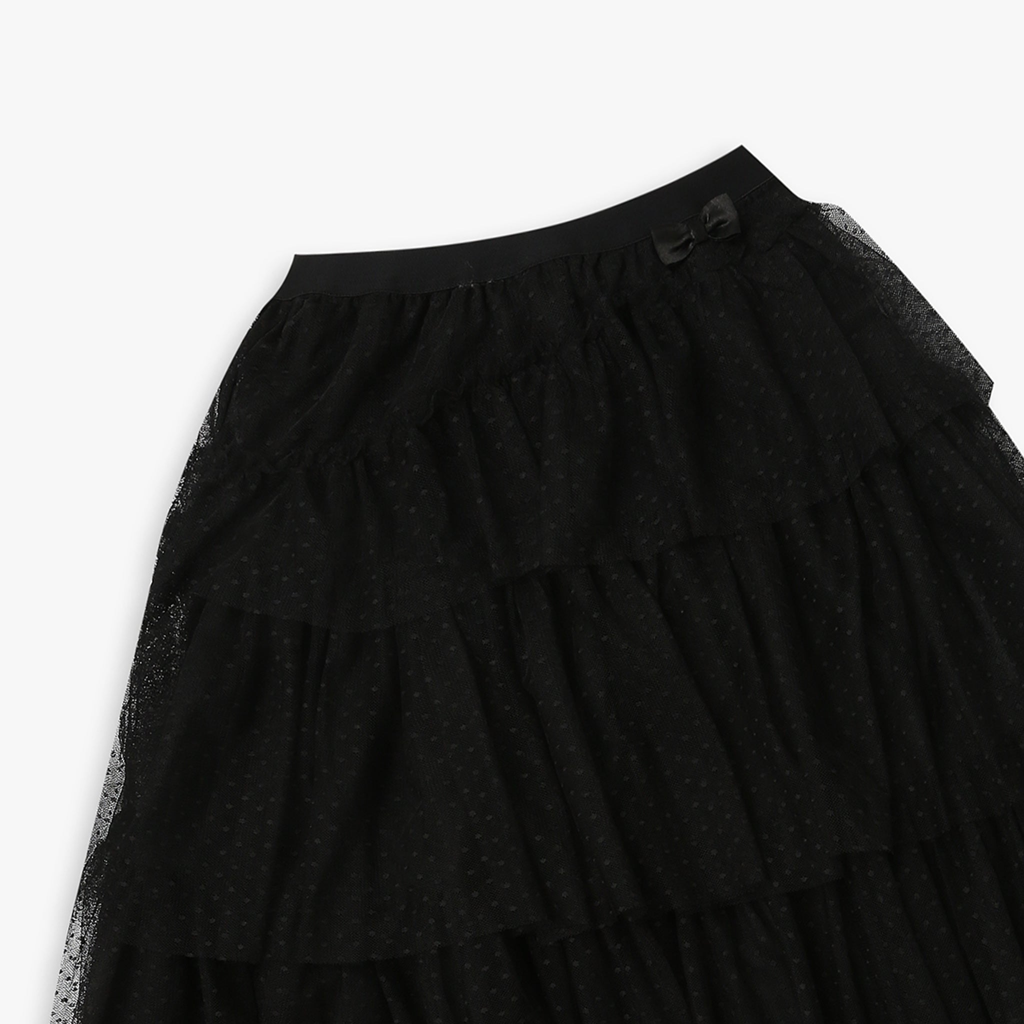 Girl's Regular Fit Embellished Mid Rise Skirts