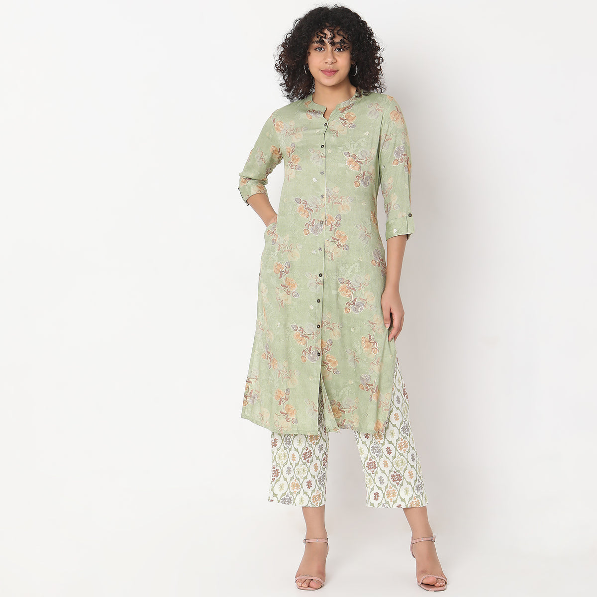 Regular Fit Printed Kurta Sets