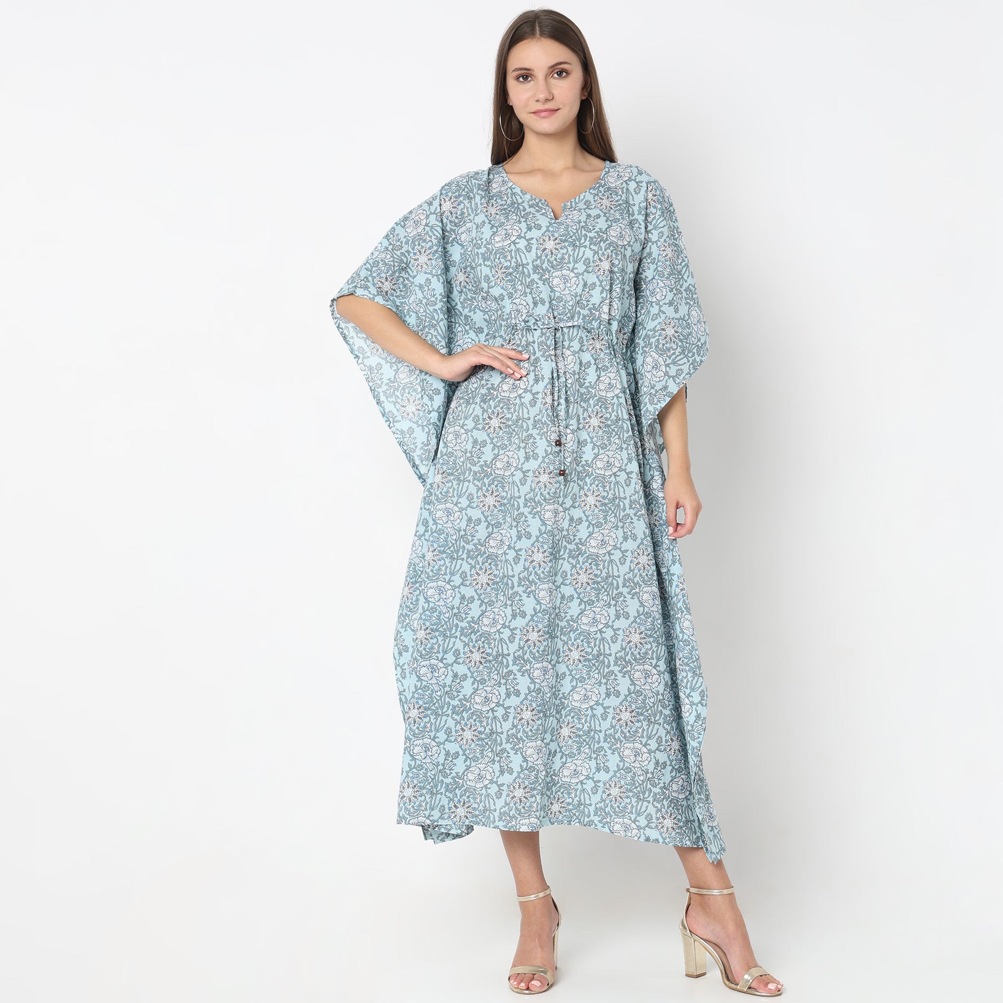 Regular Fit Printed Gown