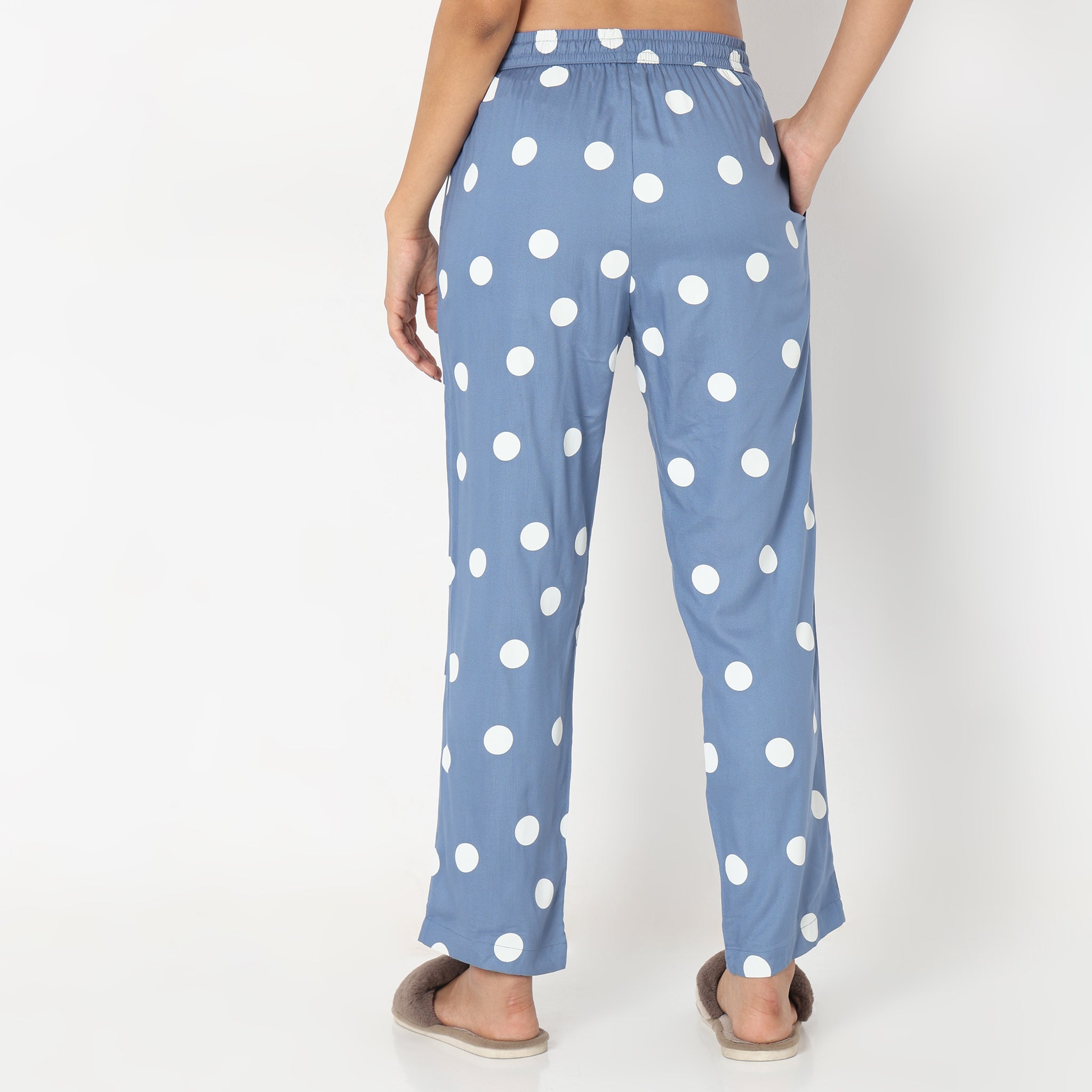 Regular Fit Polka Dot Sleepwear Sets