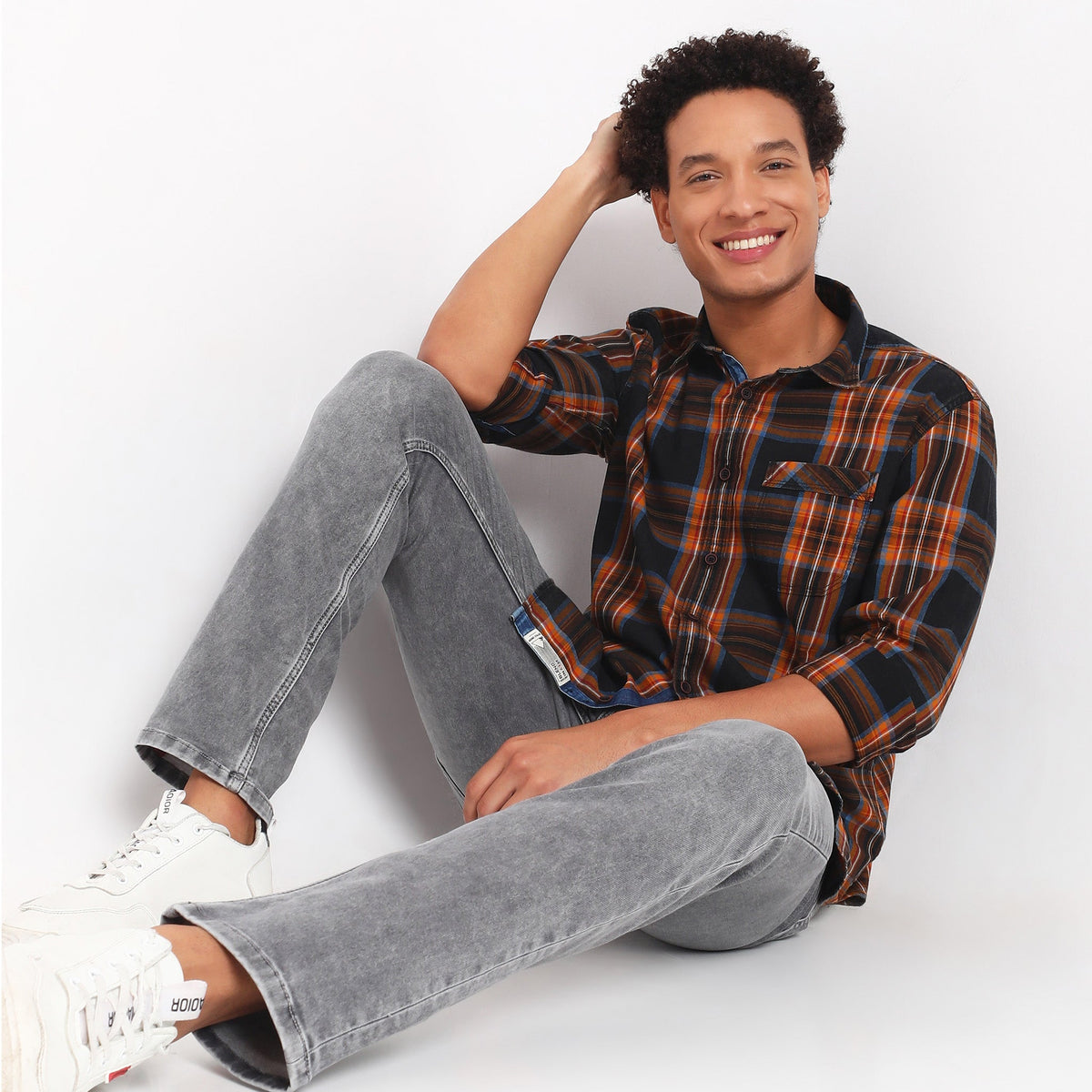 Regular Fit Checkered Shirt
