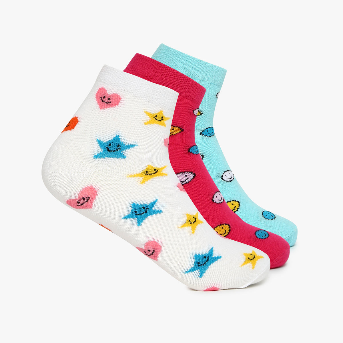 Cotton Blend Ankle Length Socks