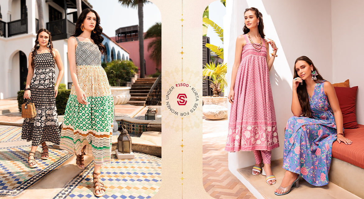 Affordable Rakhi Edition: Kurta Sets for Women Under 1500
