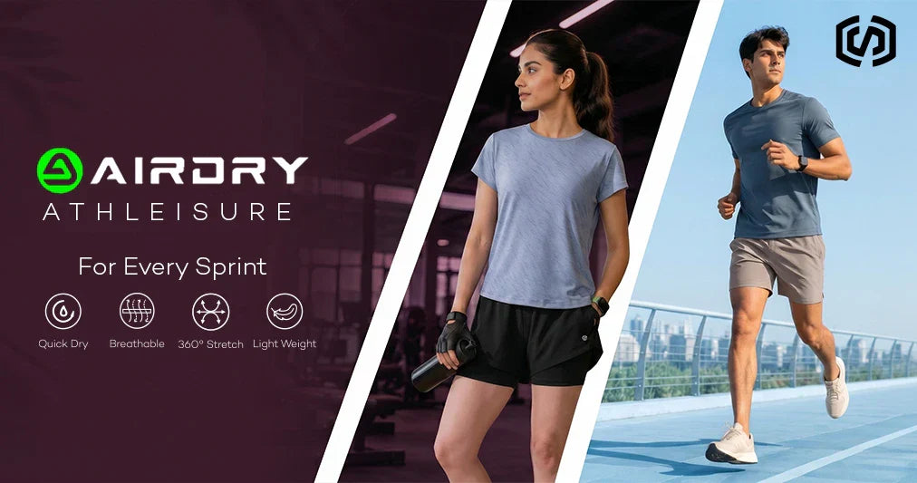 Best Activewear for Gym & Running: Why Airdry Athleisure Works for High-Performance Days