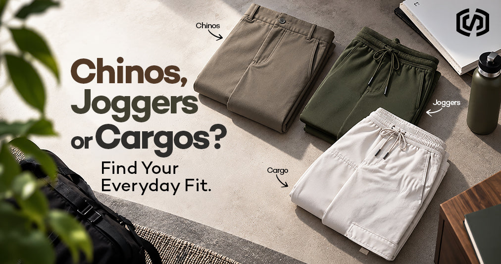 Chinos vs Joggers vs Cargo Pants: Which Casual Trousers Fit Your Lifestyle?