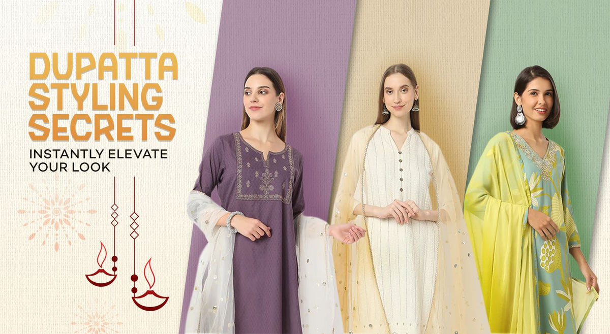 Festive Dupattas: 5 Ways to Instantly Uplift Your Outfit