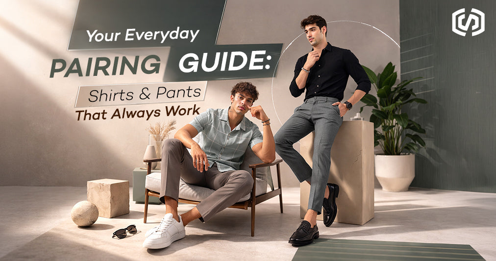 Must Have Shirt Pant Combination for Men's