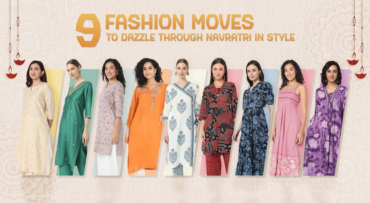 Navratri Styling Ideas For Women: 9 Days, 9 Colors