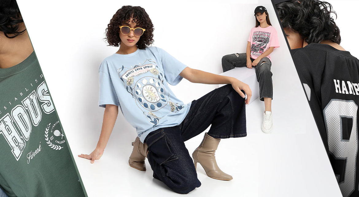 Oversized T-Shirts for Women Are Everywhere - Here’s How to Style Yours