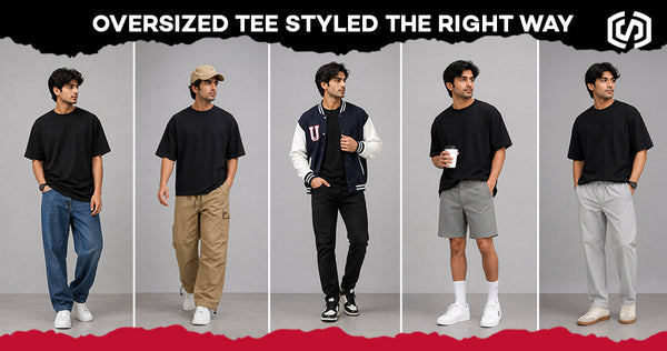 How to Style an Oversized T-Shirt for Men Without Looking Messy