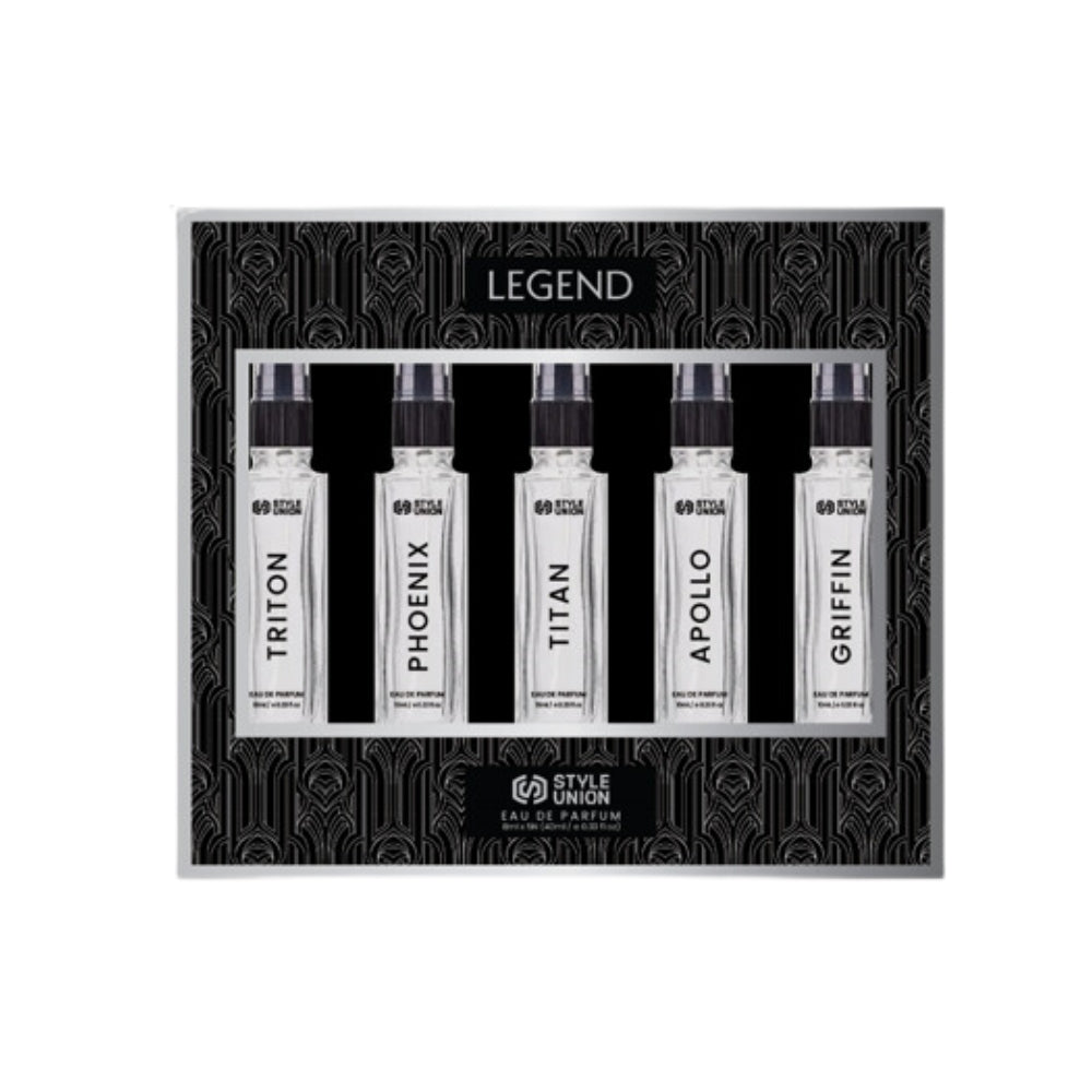 Style Union LEGEND Eau de Parfum - TRITON, PHOENIX, HECTOR, APOLLO, GRIFFIN | 8ml | Premium Fragrance Collection