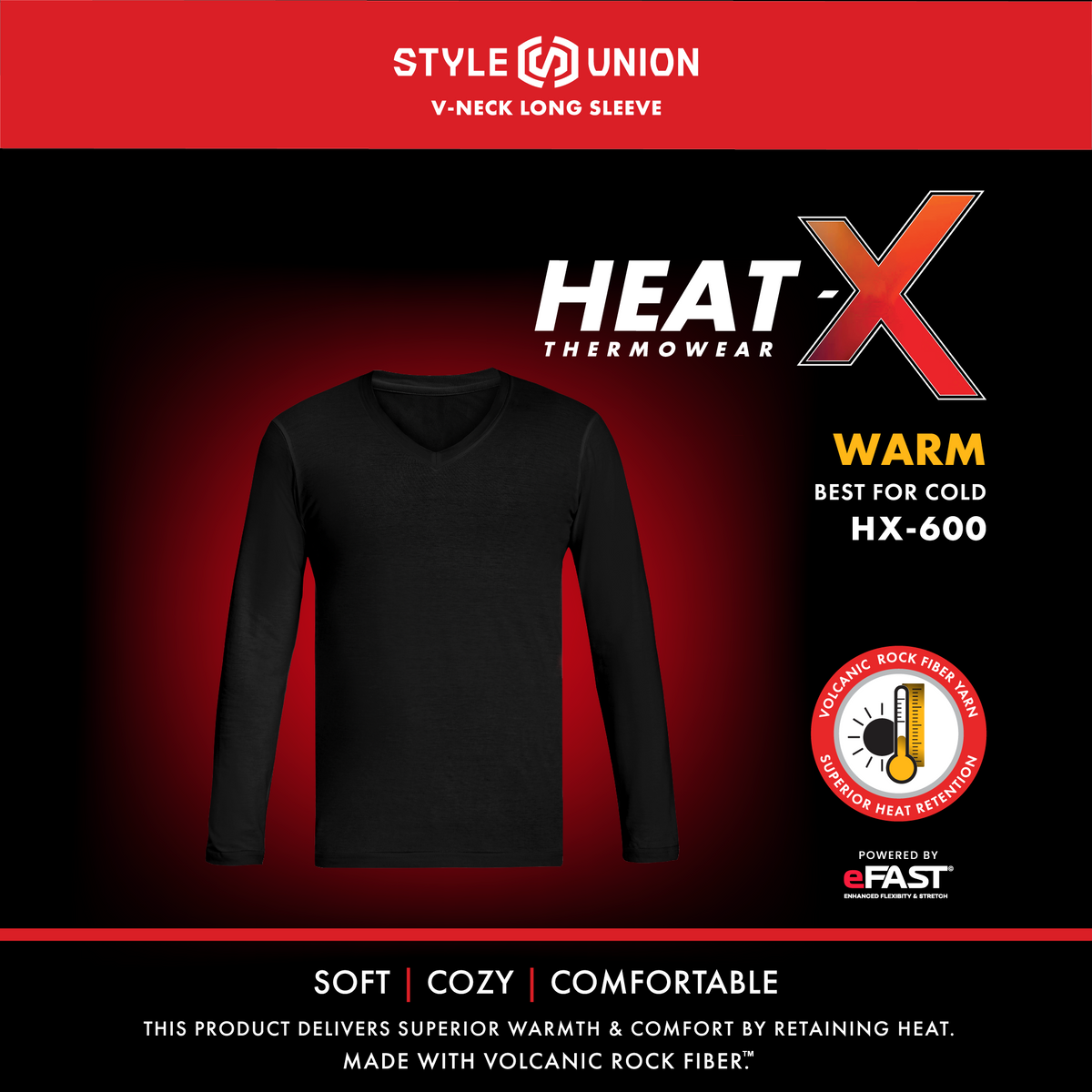 Warm Best For Cold HX-600 V-Neck T-Shirt