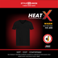 Heat-X HX-600 Half Sleeve Thermal Unisex T-Shirt – Warm and Best for Cold Conditions