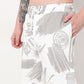 Regular Fit Solid Mid Rise Shorts