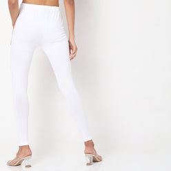 Slim Fit Solid Leggings