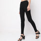 Buy Women Slim Fit Solid Ankle Length High Rise Leggings  - Style Union