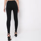 Buy Women Slim Fit Solid Ankle Length High Rise Leggings  - Style Union