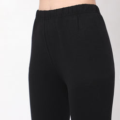Slim Fit Solid Leggings