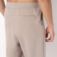 Regular Fit Solid Mid Rise Trackpants
