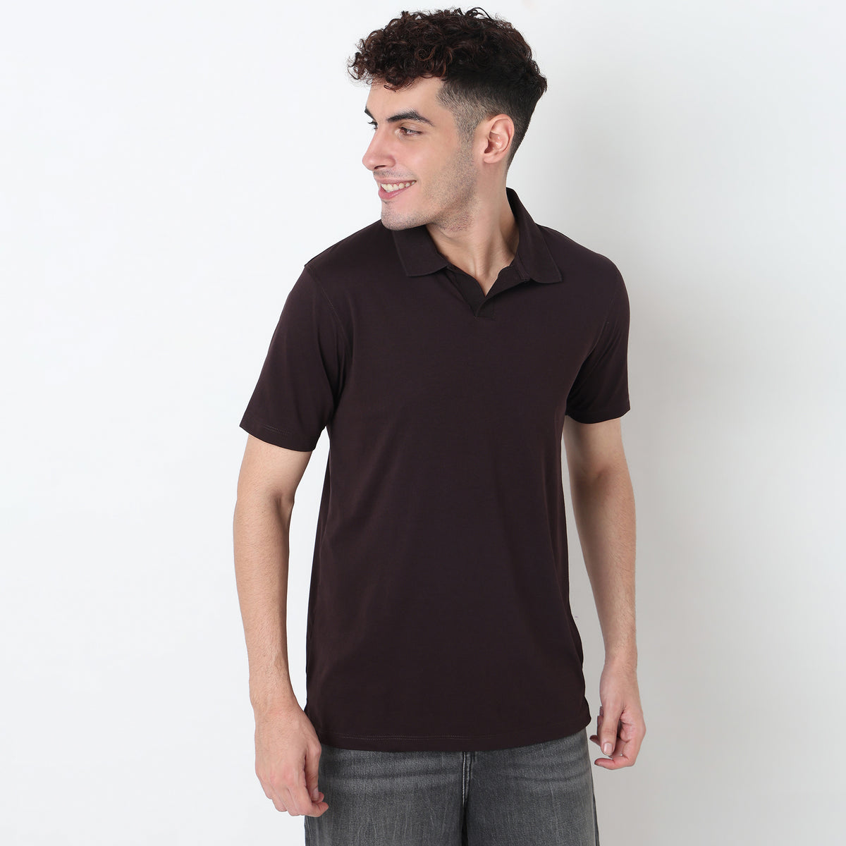 Air Polo Solid T-Shirt