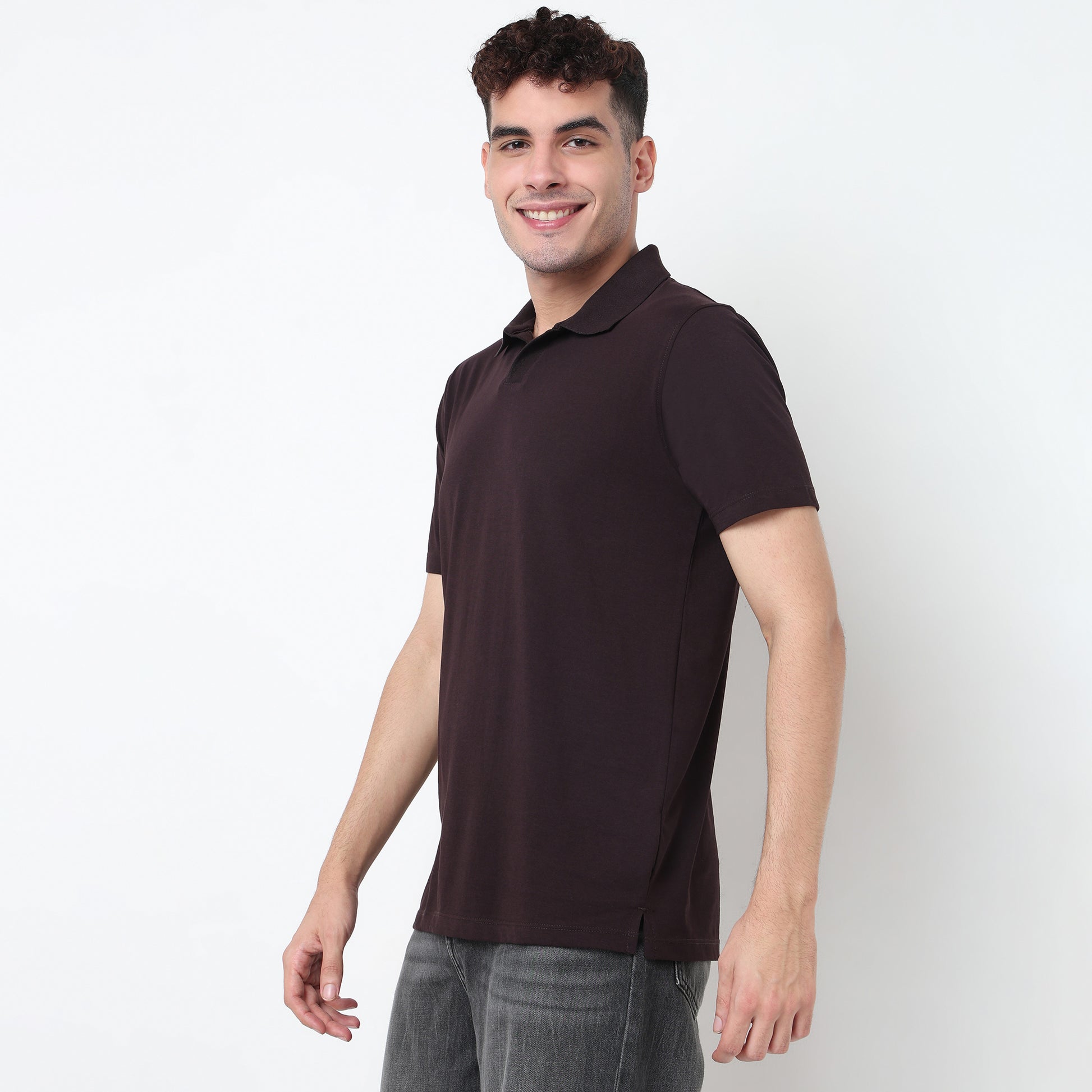 Air Polo Solid T-Shirt