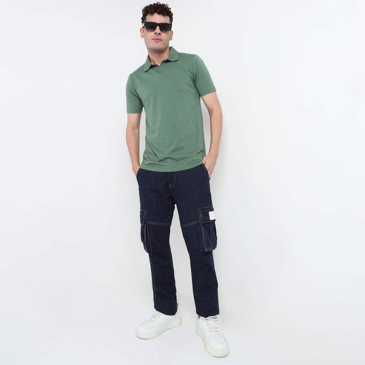Air Polo Solid T-Shirt