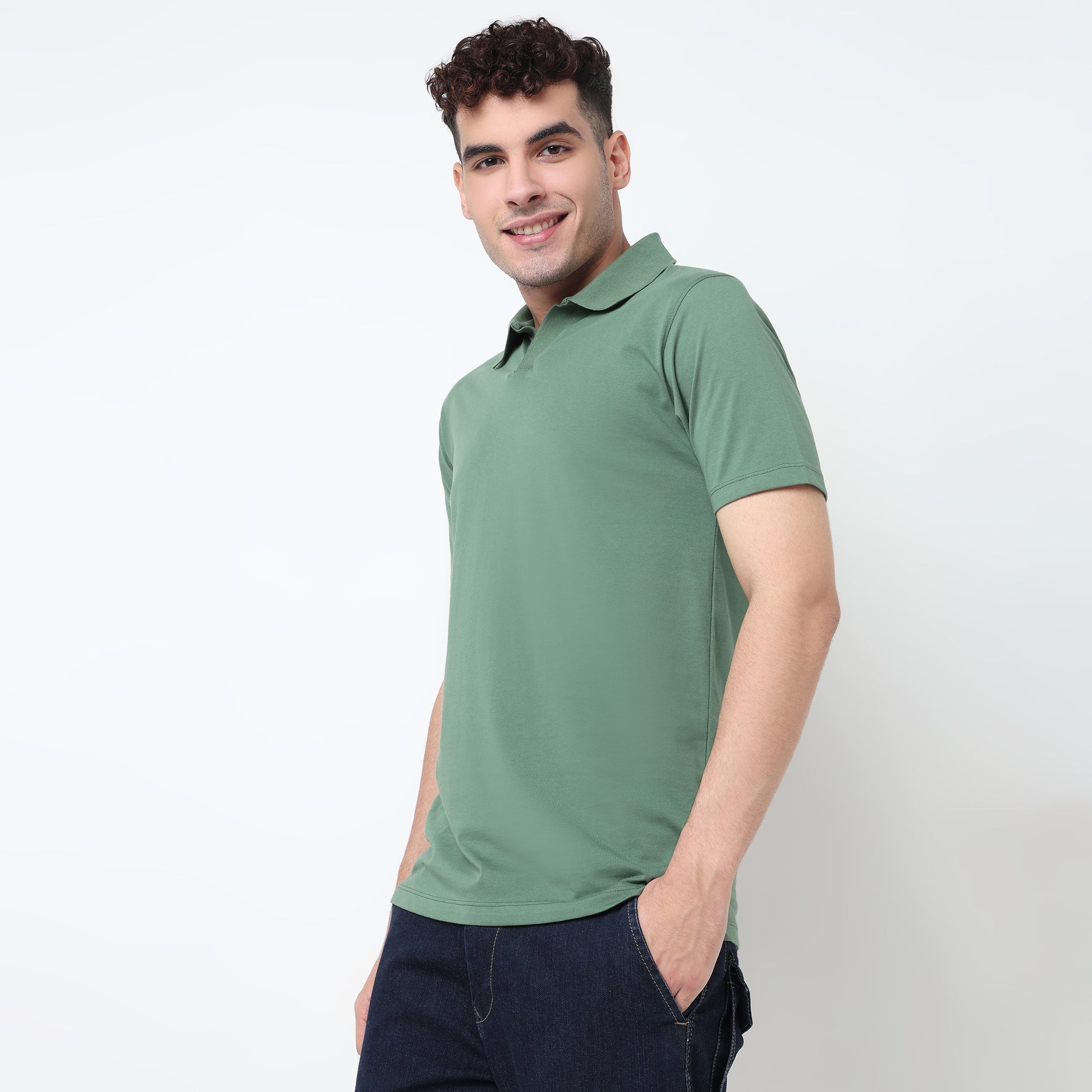 Air Polo Solid T-Shirt
