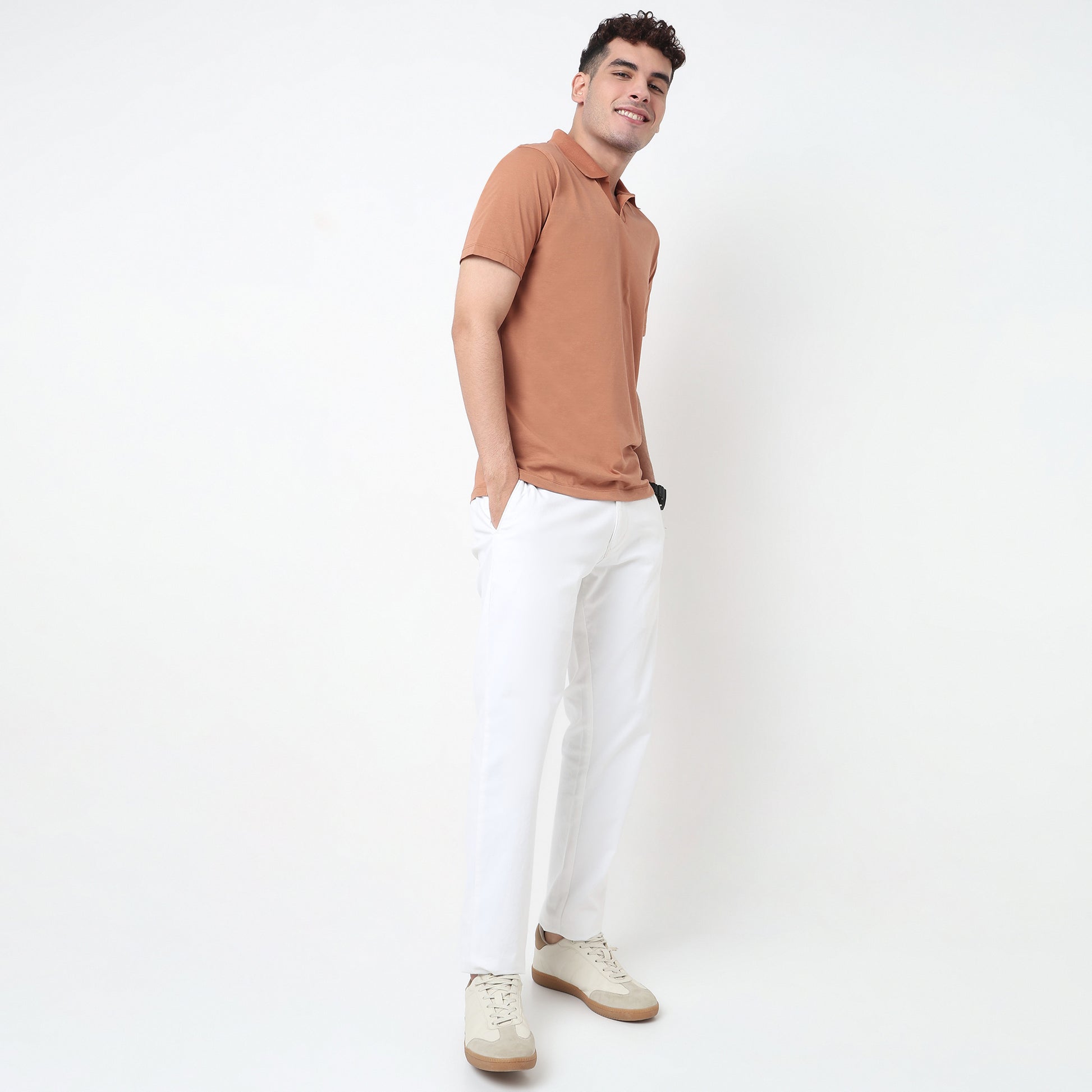 Air Polo Solid T-Shirt