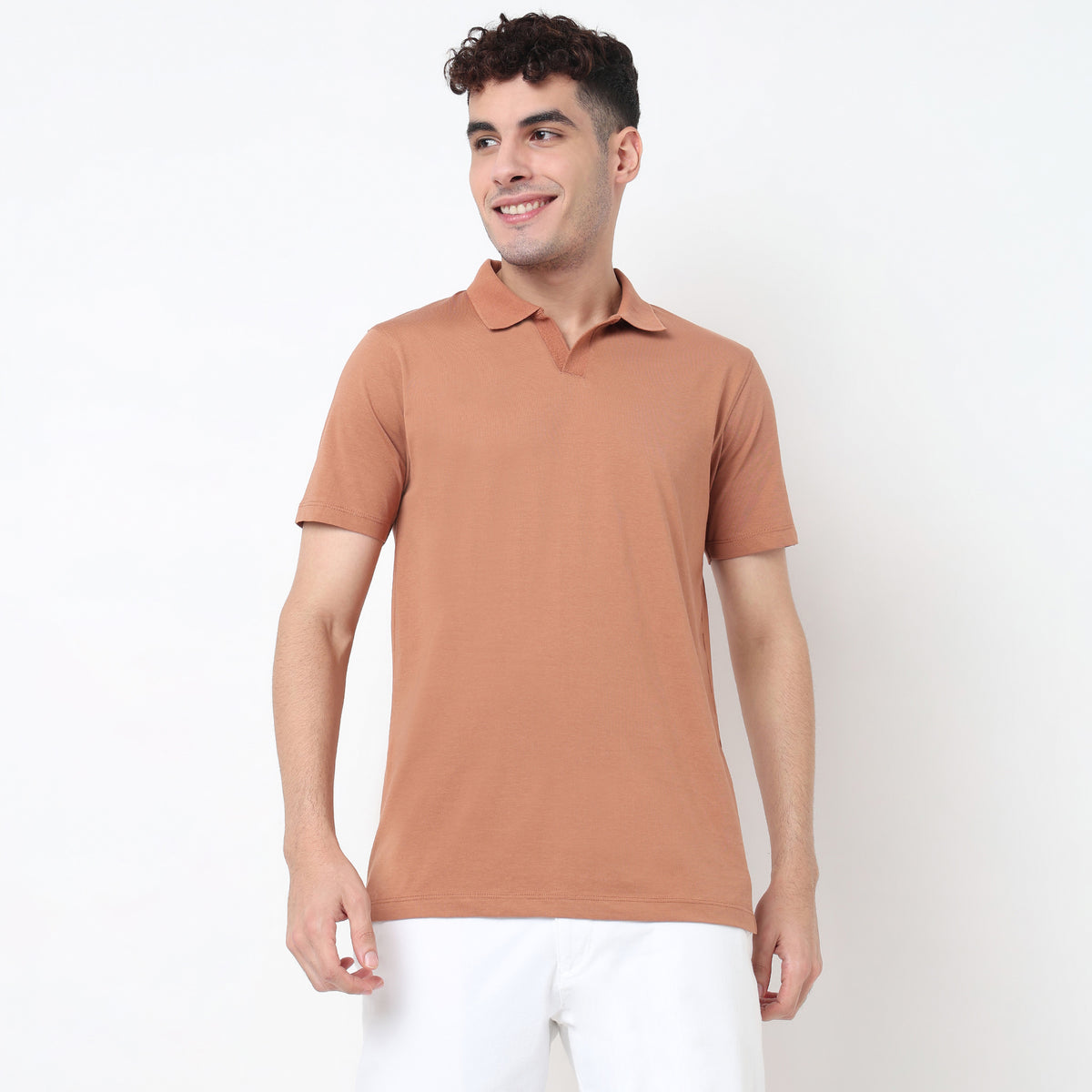 Air Polo Solid T-Shirt