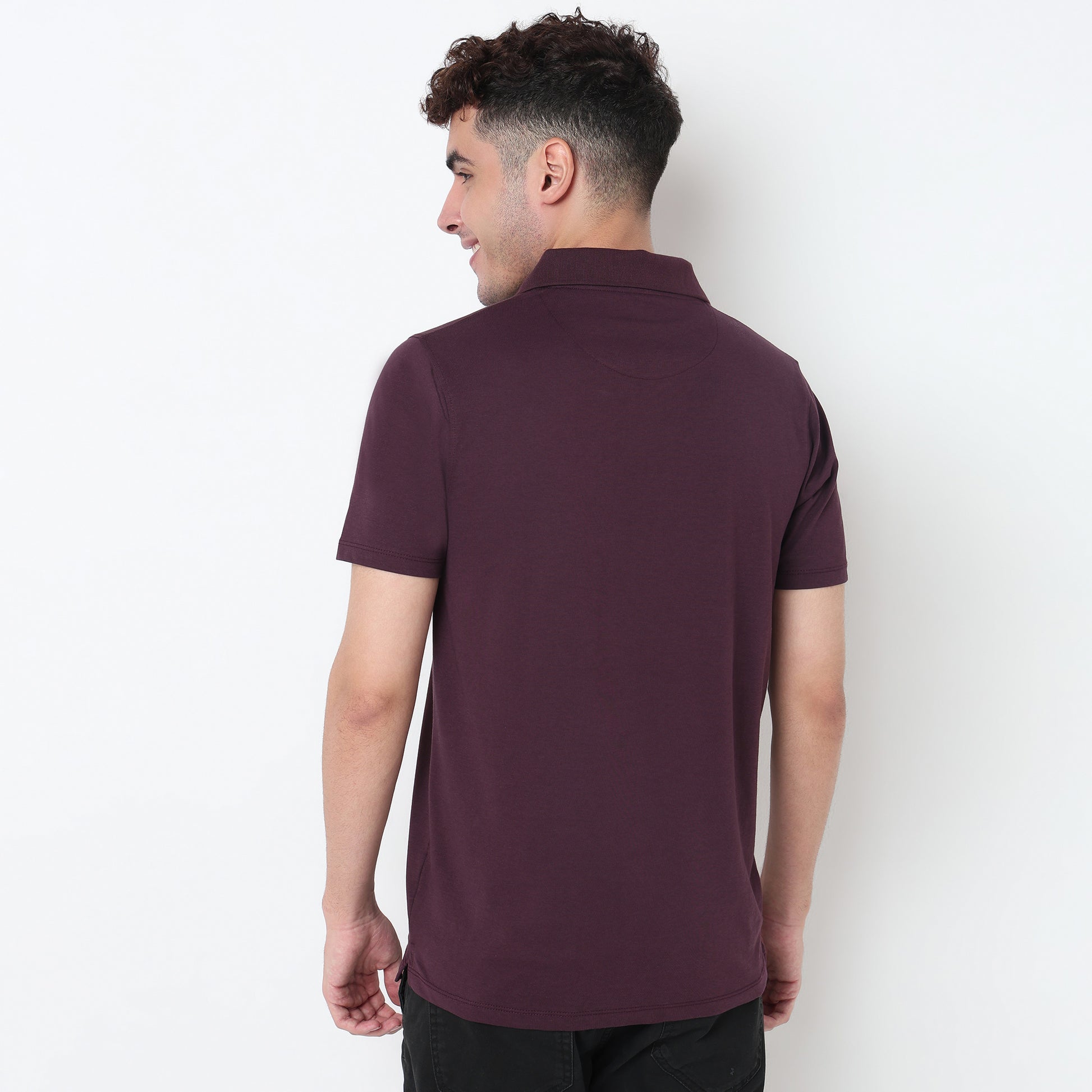 Air Polo Solid T-Shirt