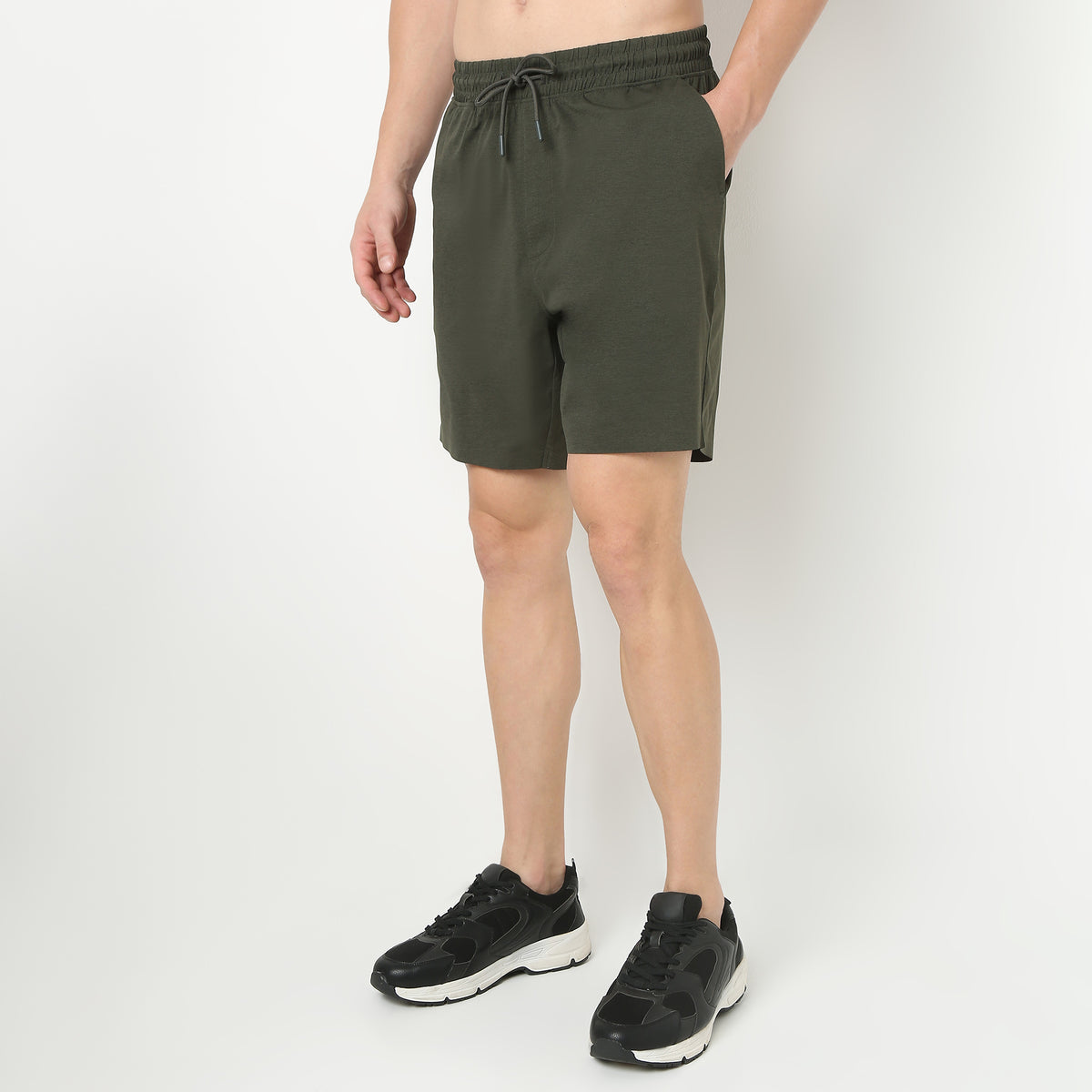 Elastomultiester Fabric Ultra Light Weight|Enhanced Flexibility And Stretch|Wicking Technology|Fast Dry And Breathable|Mobile Pocket Air Shorts