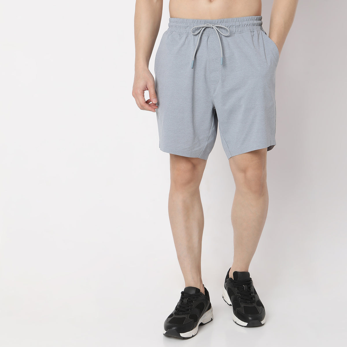 Elastomultiester Fabric Ultra Light Weight|Enhanced Flexibility And Stretch|Wicking Technology|Fast Dry And Breathable|Mobile Pocket Air Shorts