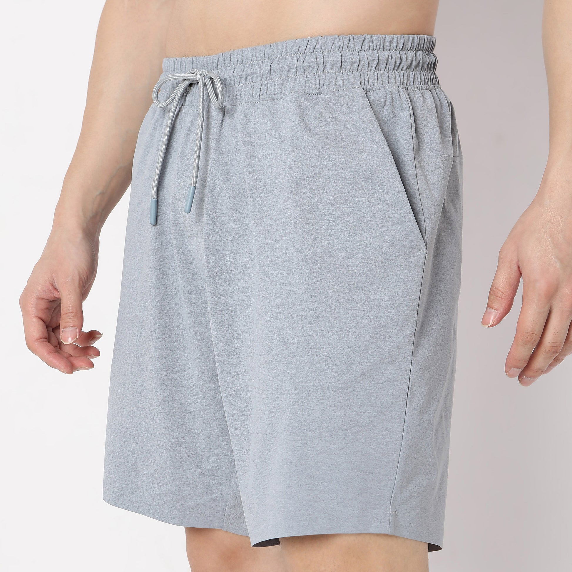 Elastomultiester Fabric Ultra Light Weight|Enhanced Flexibility And Stretch|Wicking Technology|Fast Dry And Breathable|Mobile Pocket Air Shorts