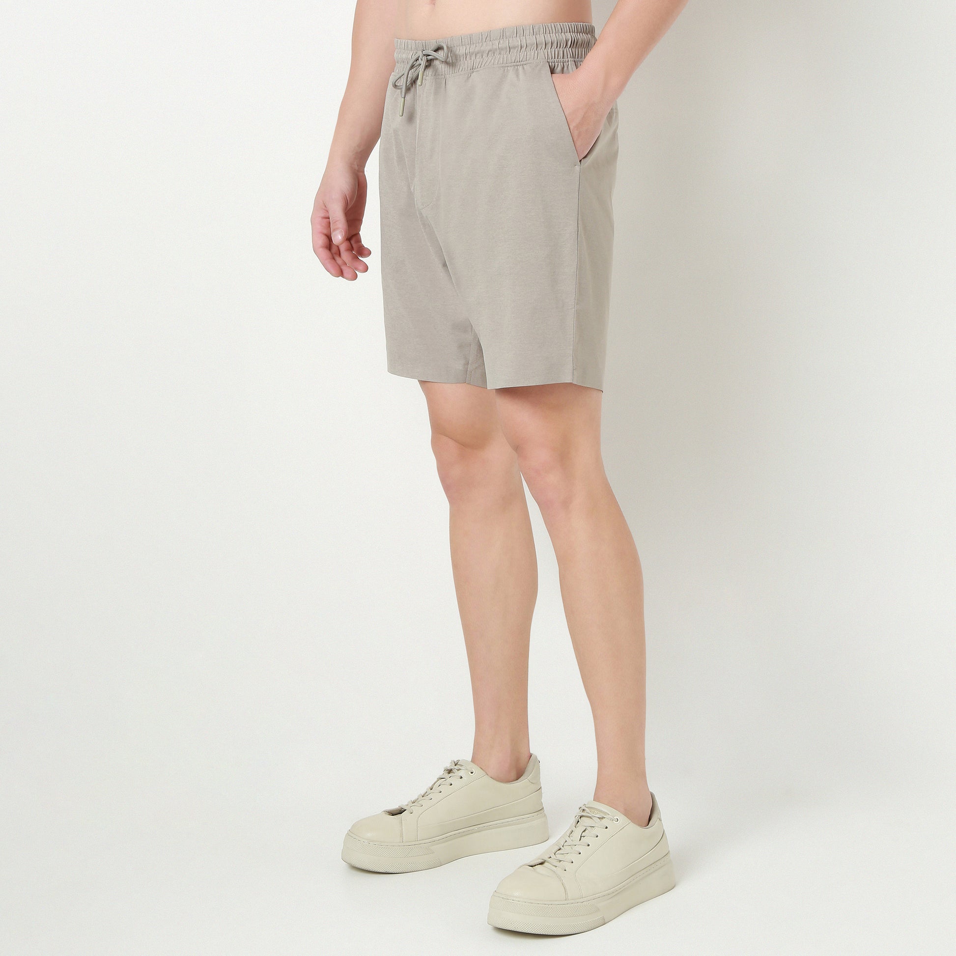 Elastomultiester Fabric Ultra Light Weight|Enhanced Flexibility And Stretch|Wicking Technology|Fast Dry And Breathable|Mobile Pocket Air Shorts