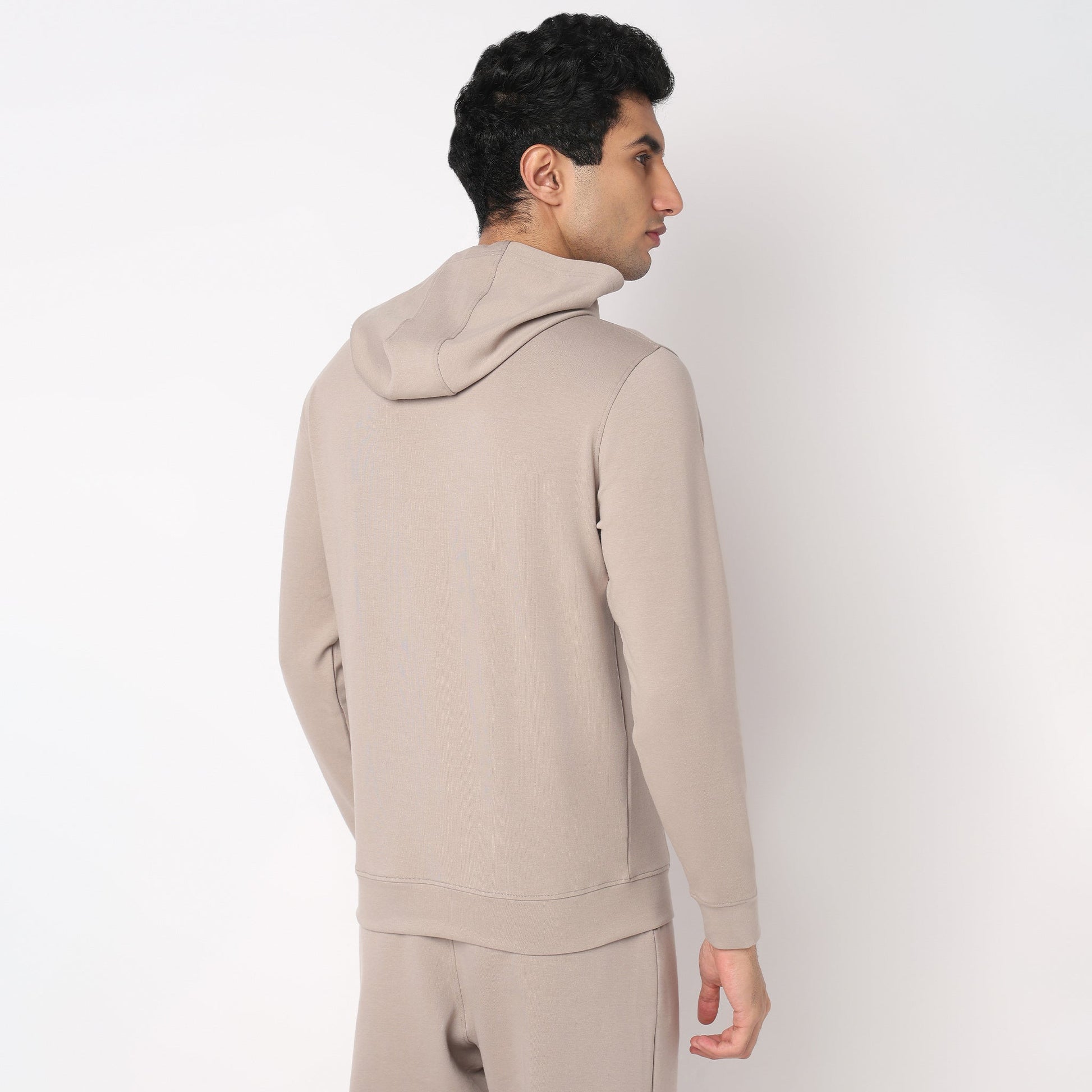 Regular Fit Solid Sweatshirt