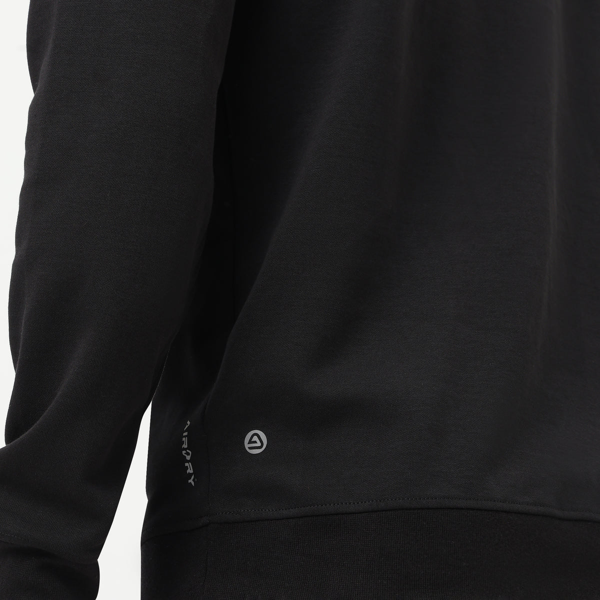 Air Dry Solid Crew Neck Sweat Tee