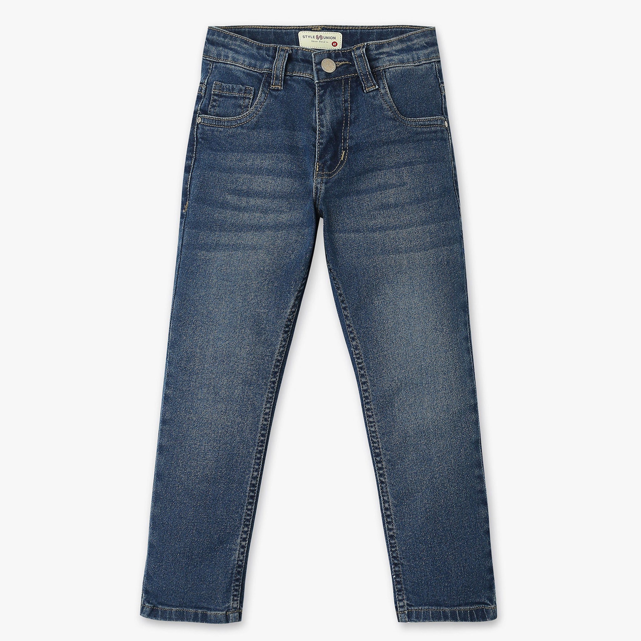 【BULBU-BU】 美品Ribbon Slim Denim BULBU-BU】 Ribbon Slim Denim