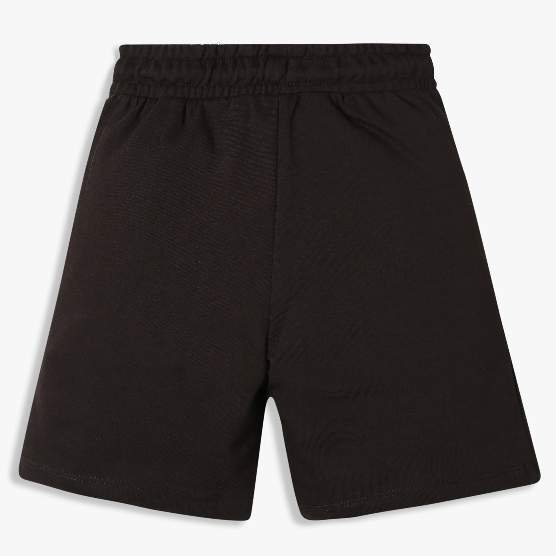 Boys Solid Cotton Shorts
