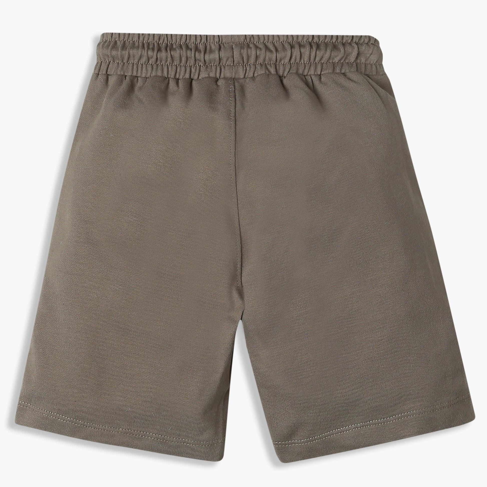 Boys Solid Cotton Shorts