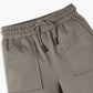 Boys Solid Cotton Shorts