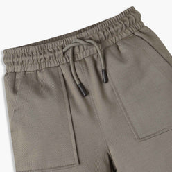 Boys Solid Cotton Shorts