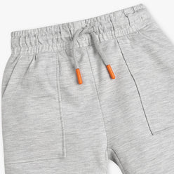 Boys Solid Cotton Shorts